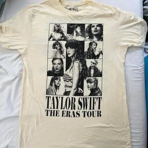 Taylor Swift beige eras shirt